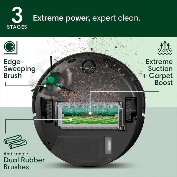 Робот-пилосос iRobot Roomba Max 705 Vac + AutoEmpty Black 100146 фото