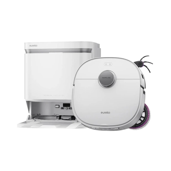 Робот-пилосос з вологим прибиранням Eureka J15 Max Ultra White 100378 фото