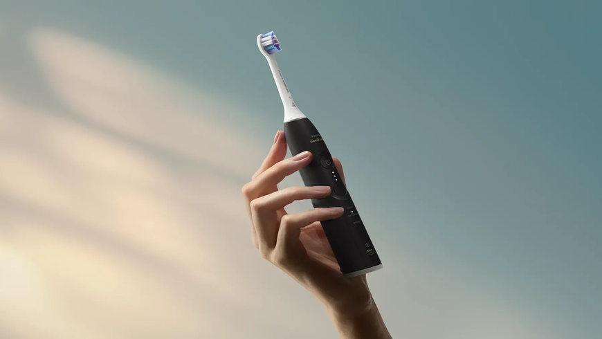 Електрична зубна щітка Philips Sonicare 6500 Series Black HX7411/02 100268 фото