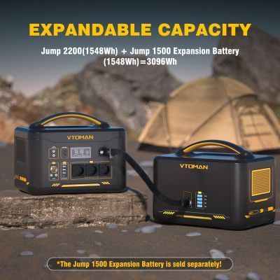 Портативна зарядна станція Vtoman Jump 2200 100630 фото