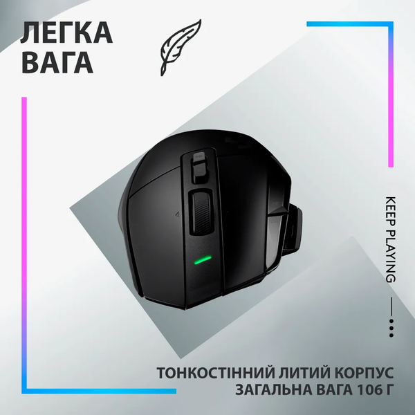 Миша Logitech G502 X Plus Black (910-006162) 100172 фото