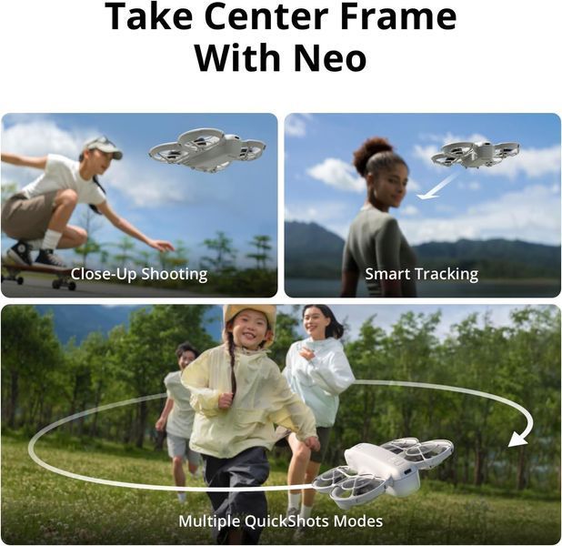 Квадрокоптер DJI Neo Fly More Combo with RC-N3 (CP.FP.00000185.01) 100631 фото