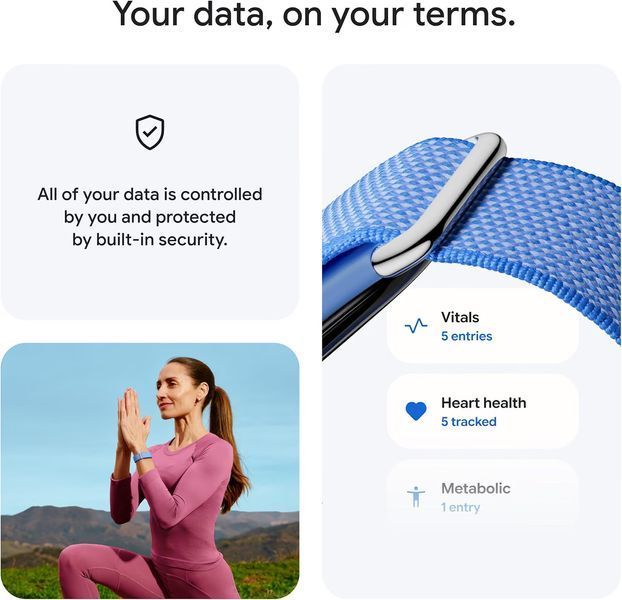 Фітнес-браслет Google Fitbit Air Lavender 100582 фото