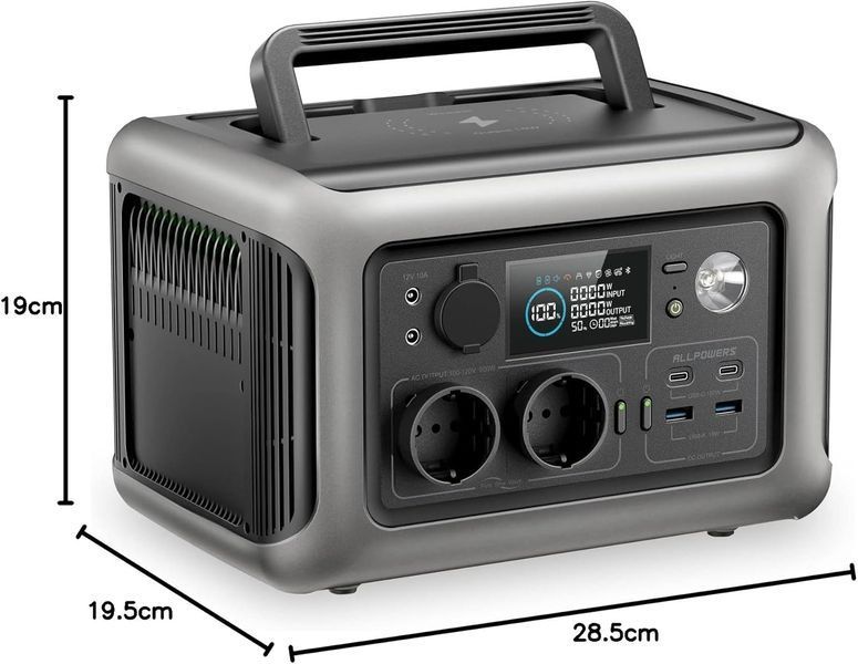 Зарядна станція Allpowers R600 100200 фото