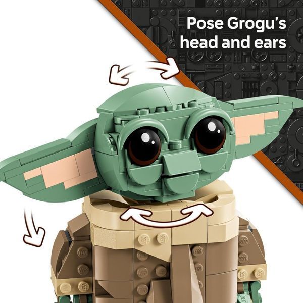 LEGO Star Wars Ґроґу в повітряній колисці 1048 деталей (75403) 100090 фото
