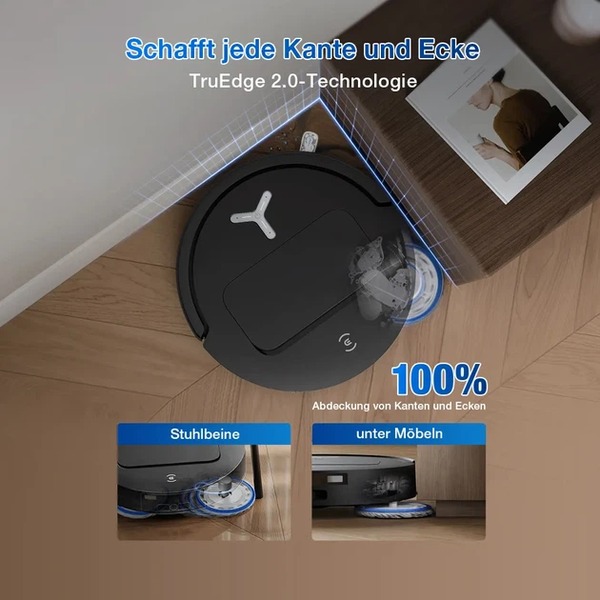 Робот-пилосос з вологим прибиранням ECOVACS Deebot T50 Pro Omni Gen2 Black 100106 фото