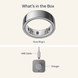 Смарт-кільце Oura Ring 4 Silver Size 10 (JZ90-54217-10) 100277 фото 4
