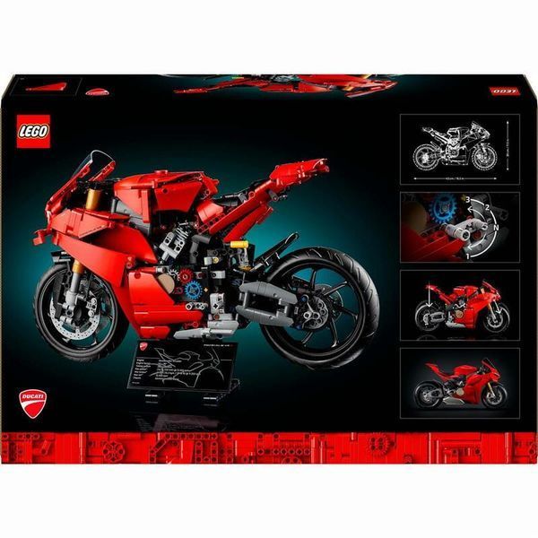 LEGO Technic Мотоцикл Ducati Panigale V4 S 1603 деталі (42202) 100095 фото