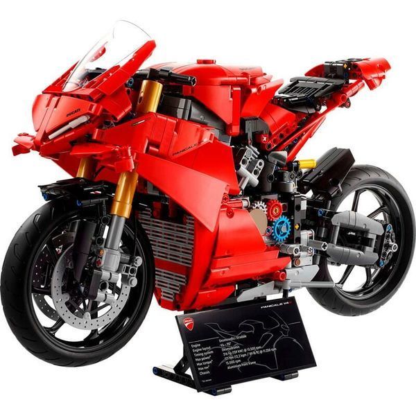 LEGO Technic Мотоцикл Ducati Panigale V4 S 1603 деталі (42202) 100095 фото
