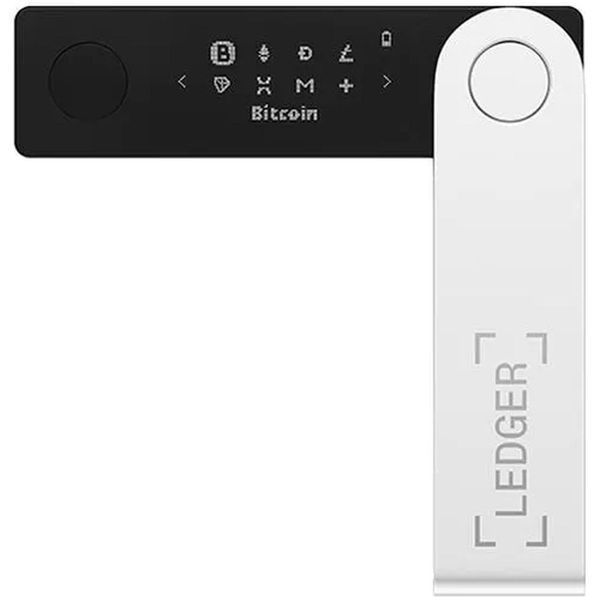 Апаратний криптогаманець Ledger Nano X Onyx Black 100392 фото