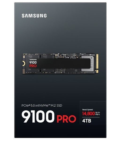 SSD накопичувач Samsung 9100 PRO 4 TB (MZ-VAP4T0BW) 100114 фото