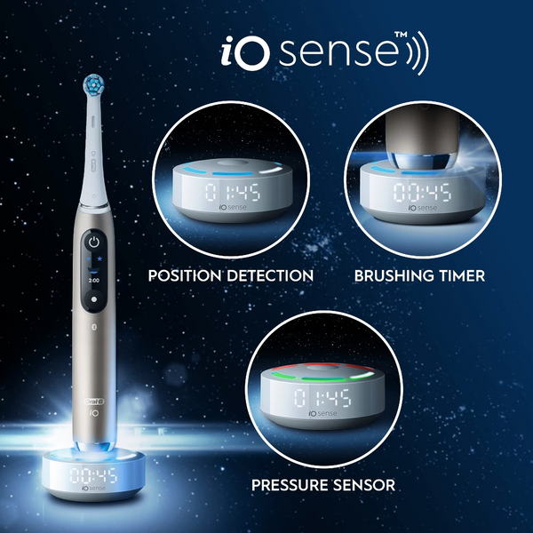 Електрична зубна щітка Oral-B iO10 Ultimate Eclipse Gold (iOM10.1A3.AD) 100309 фото