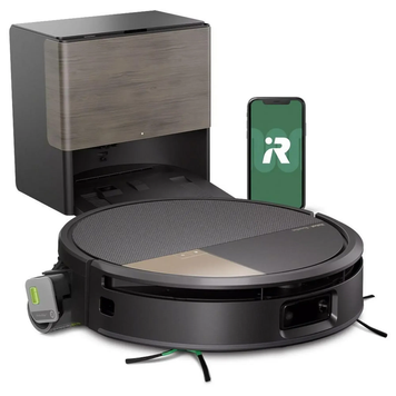 Робот-пилосос з вологим прибиранням iRobot Roomba Max 705 Combo Black 100396 фото