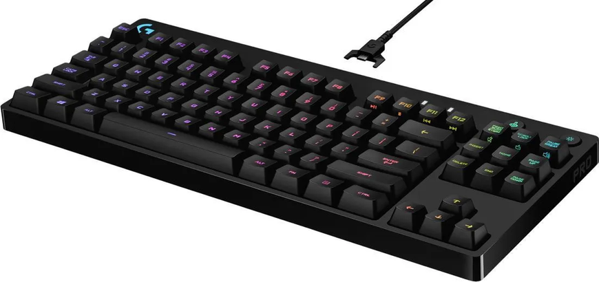 Клавіатура Logitech G PRO Mechanical Gaming USB (920-009392) 100347 фото