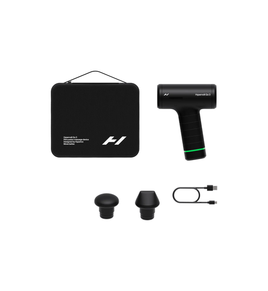 Перкусійний масажер Hyperice Hypervolt Go 3 Black (55300 001-00)  100400 фото