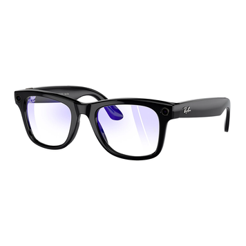 Смарт-окуляри Ray-Ban Meta Wayfarer Shiny Black Frame Clear Lenses (RW4006 601/SB 50-22) 100089 фото