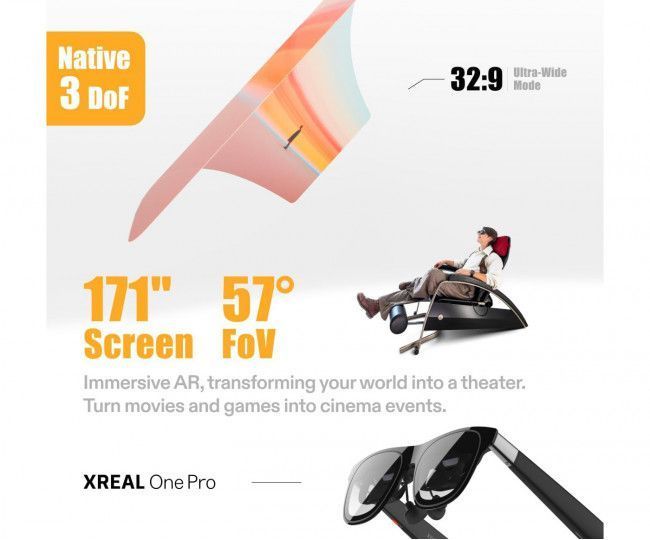 Окуляри віртуальної реальності XREAL One Pro 100185 фото