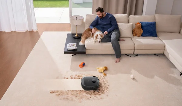 Робот-пилосос з вологим прибиранням Eufy Omni E25 Black (T2353G11) 100352 фото