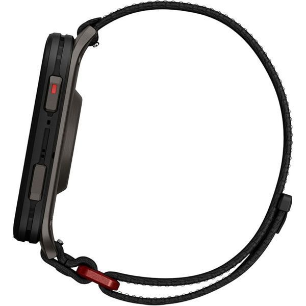 Смарт-годинник Garmin Venu X1 Black with Slate Titanium Caseback and Black ComfortFit Nylon Band (010-02980-00/02) 100521 фото