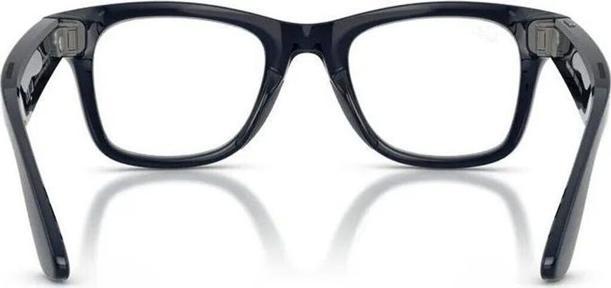 Смарт-окуляри Ray-Ban | Meta Wayfarer [Gen 2] Large Shiny Cosmic Blue Frame / Clear to Sapphire Transitions Lenses (RW4012 6628MF 53-22) 100506 фото