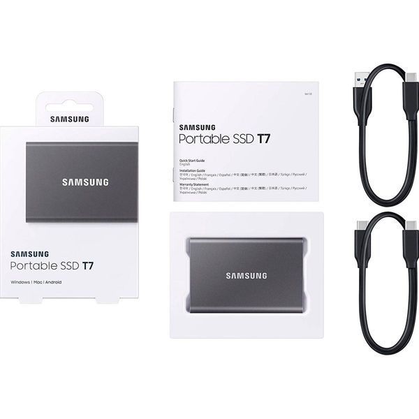 SSD накопичувач Samsung T7 4 TB (MU-PC4T0T/WW) 100299 фото