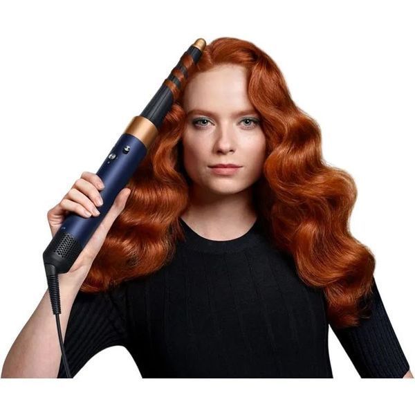 Мультистайлер Dyson Airwrap i.d. Multi-Styler and Dryer Straight to Wavy Prussian blue/Rich copper (107163-01) 100410 фото