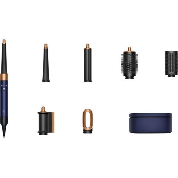 Мультистайлер Dyson Airwrap i.d. Multi-Styler and Dryer Straight to Wavy Prussian blue/Rich copper (107163-01) 100410 фото