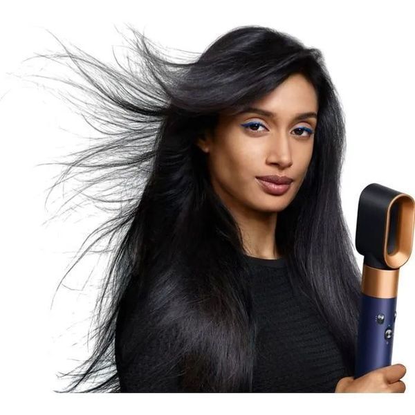 Мультистайлер Dyson Airwrap i.d. Multi-Styler and Dryer Straight to Wavy Prussian blue/Rich copper (107163-01) 100410 фото