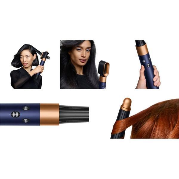 Мультистайлер Dyson Airwrap i.d. Multi-Styler and Dryer Straight to Wavy Prussian blue/Rich copper (107163-01) 100410 фото
