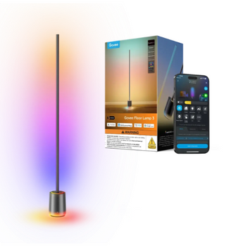 Торшер Govee Floor Lamp 3 LuminBlend+ 2100 Lm розумний з підсвічуванням Wi-Fi Matter чорний H16B0 100612 фото