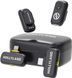 Мікрофонна радіосистема для смартфона Hollyland LARK A1 Combo (2TX+Lightning RX+USB-C RX) Space Gray 100361 фото 1