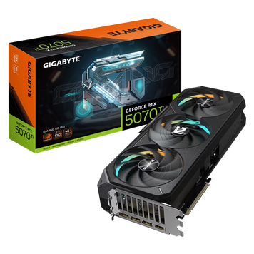 Відеокарта GIGABYTE GeForce RTX 5070 Ti GAMING OC 16G (GV-N507TGAMING OC-16GD) 100196 фото