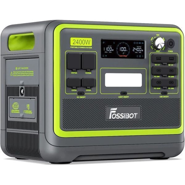 Зарядна станція Fossibot F2400 Green 100263 фото
